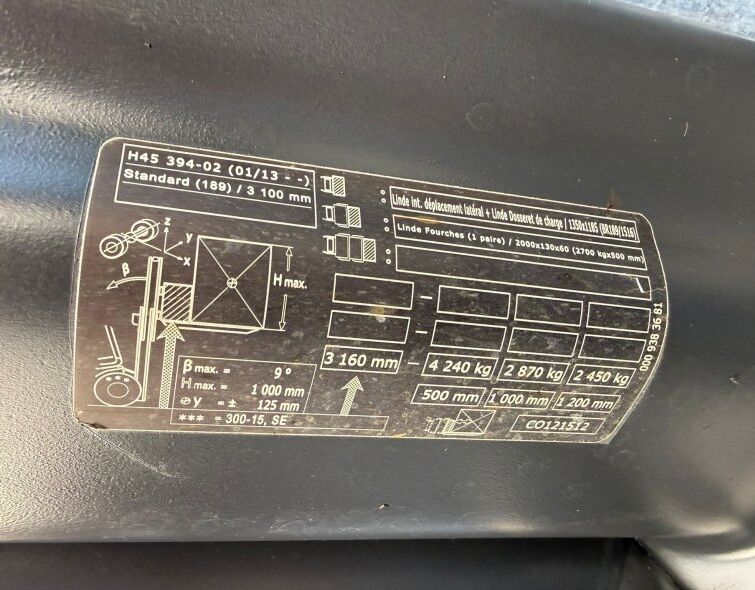 LINDE H45D 394-02 EVO